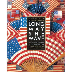 LONG MAY SHE WAVE-GRAPHIC DETAIL OF THE AMERICAN FLAG